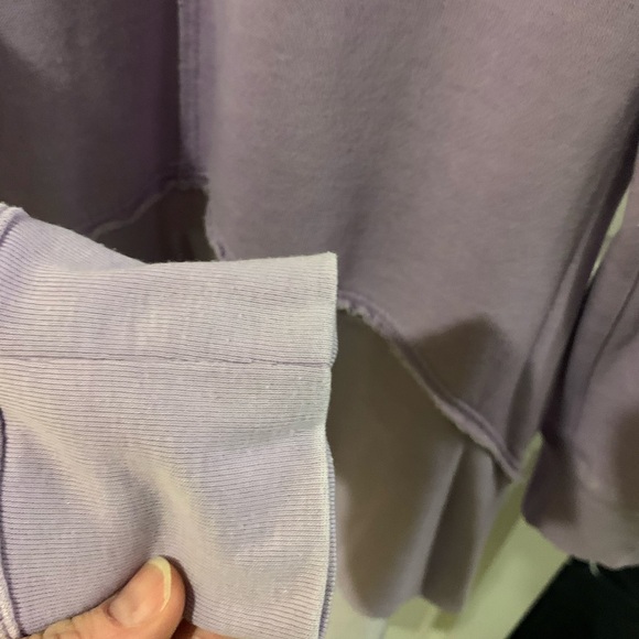 Calvin Klein Lavender Shawl Sweater - Picture 6 of 8